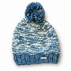 SCOTT teal beanie with Pom Pom